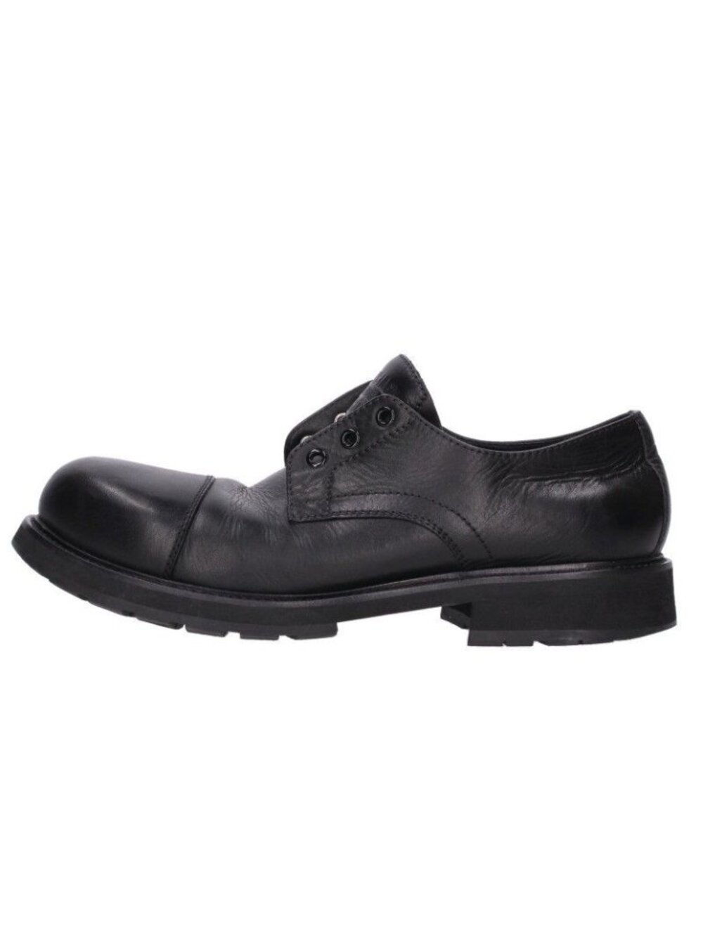Balenciaga Truck Derby Leather Shoes